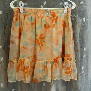 Lauren Conrad floral skirt